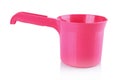 Pink bailer for take a bath