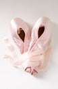 Pink ballet shoes