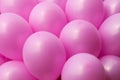 Pink balloons background Royalty Free Stock Photo