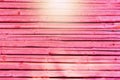 Pink bamboo background and bright light