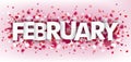 Hearts Pink Header February