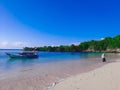 Pink Beach lombok Royalty Free Stock Photo