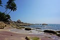 Pink beach in Sri Lanka