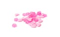 Pink Bead Collection Royalty Free Stock Photo