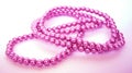 Pink Beads Royalty Free Stock Photo