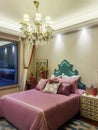 Interior of a little girl s bedroom