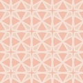 Pink beige embossed pattern in arabic style seamless pattern for decoration, illustration