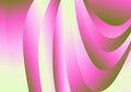 Pink Beige And Green Gradient Curve Background Beautiful elegant Illustration Royalty Free Stock Photo