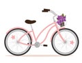 Pink bicycle