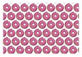 Pink Bitten Donut Vector Background Design Ready to use for printing Royalty Free Stock Photo