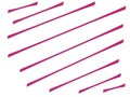 Pink and black lines across white background free space wallpaper