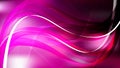 Pink Black and White Flowing Curves Background Vector Graphic