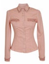 Pink blouse Royalty Free Stock Photo