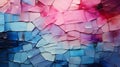 Pink blue abstract grunge glass square mirror wall texture background Royalty Free Stock Photo