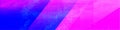 Pink, blue abstract panorama background with copy space for text or your images Royalty Free Stock Photo