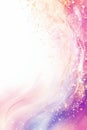 a pink and blue background with stars and swirls Royalty Free Stock Photo