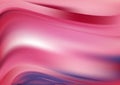 Pink and Blue Blurred Wavy Background