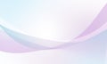 pink blue color soft gradient curve wave lines abstract background Royalty Free Stock Photo