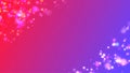 Pink-blue gradient sparcle corners background.