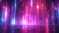 Pink blue light rays stage background Royalty Free Stock Photo