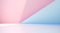 Pink, blue linear background for product, business presentation, mockup template abstraction, backdrop Royalty Free Stock Photo