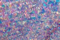 Pink and blue mother of pearl sequins Royalty Free Stock Photo