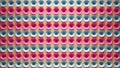 Pink Blue Music Speaker Cone Wall Sound Stage Texture Geometric Pattern