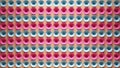 Pink Blue Music Speaker Cone Wall Sound Stage Texture Geometric Stripe Pattern