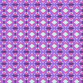 Pink Blue Purple Geometric Tribal Pattern