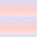 Pink And Blue Seamless Pattern Background Illustration With Little White Stars