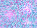 Pink and blue sequins seamless pattern. Vector shiny paillettes on fabric, iridescent fabric background.