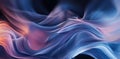 Pink and Blue Silky Waves Background