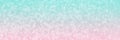 Pink and blue sparkling glitter bokeh background banner Royalty Free Stock Photo