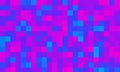 Pink blue Squares pixels geometric wallpaper background Royalty Free Stock Photo