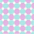 Ball Stripes Seamless Background