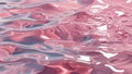 Pink and blue wavy liquid surface creating abstract pattern Royalty Free Stock Photo