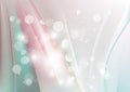 Pink Blue and White Blurred Bokeh Background Vector Image Royalty Free Stock Photo