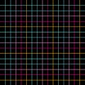 pink, blue, yellow grid multicolored