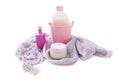 Pink bodycare Royalty Free Stock Photo