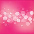 Pink bokeh abstract background