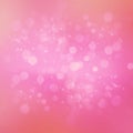 Pink bokeh background Royalty Free Stock Photo