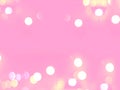 Pink bokeh background. Royalty Free Stock Photo