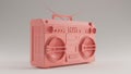 Pink Boombox simple