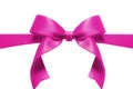 Pink bow Royalty Free Stock Photo