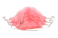 Pink braces isolated Royalty Free Stock Photo