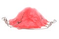 pink braces isolated Royalty Free Stock Photo