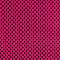 Pink breathable porous poriferous material for air ventilation with holes. Sportswear material nylon texture. Square Royalty Free Stock Photo