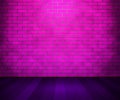 Pink Brick Wall