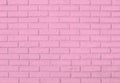 Pink brick wall pattern background