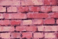 Pink bricks. Background for text. Copy paste space.